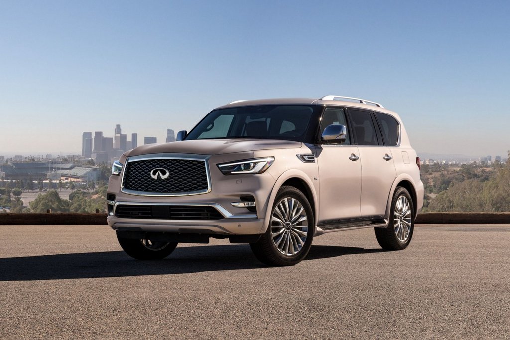Test premijskega SUV-ja Infiniti QX80