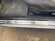 Mercedes E-class W124 1984–1997 Kratke LED obloge pragov vrat (2 kosa, nerjavno jeklo) fotografija 2