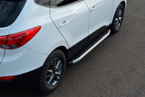 Hyundai IX-35 2010–2015 Stranske stopnice Fullmond (2 kos, aluminij) fotografija 3
