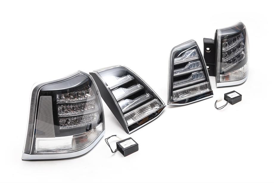 Toyota Land Cruiser 200 2007–2021 Zadnje luči 2007-2015 (BlackEdition) Fotografija 6