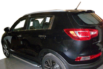 Kia Sportage 2010–2015 Stranske stopnice Fullmond (2 kos, aluminij) fotografija 5