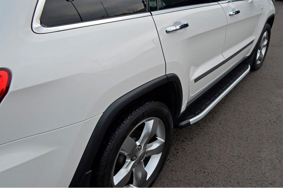 Kia Sportage 2010–2015 Stranske stopnice Fullmond (2 kos, aluminij) Image