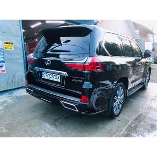 Obloge koncev zadnjega odbijača (2016+, 2 kosa) Lexus LX570/450d 2008–2022 fotografija 2