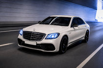 Mercedes S-сlass W222 2013–2022 AMG maska hladilnika fotografija 1
