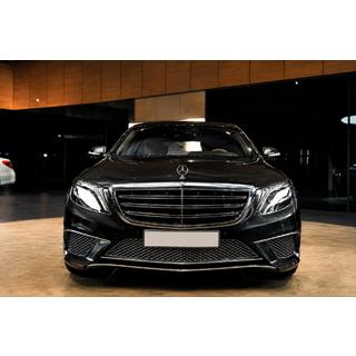 AMG maska hladilnika Mercedes S-сlass W222 2013–2022 fotografija 2
