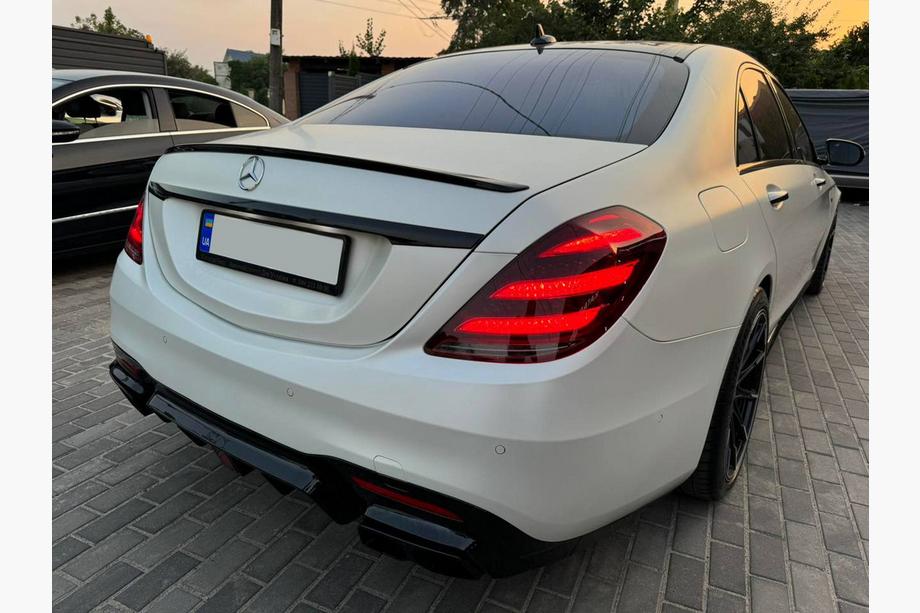 Mercedes S-class W222 2013–2022 Zadnje luči facelift (OEM, 2 kosa) Fotografija 5