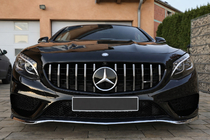 Mercedes S-class C217 Coupe 2014–2020 Maska hladilnika BRB (za COUPE) od 2018 fotografija 1