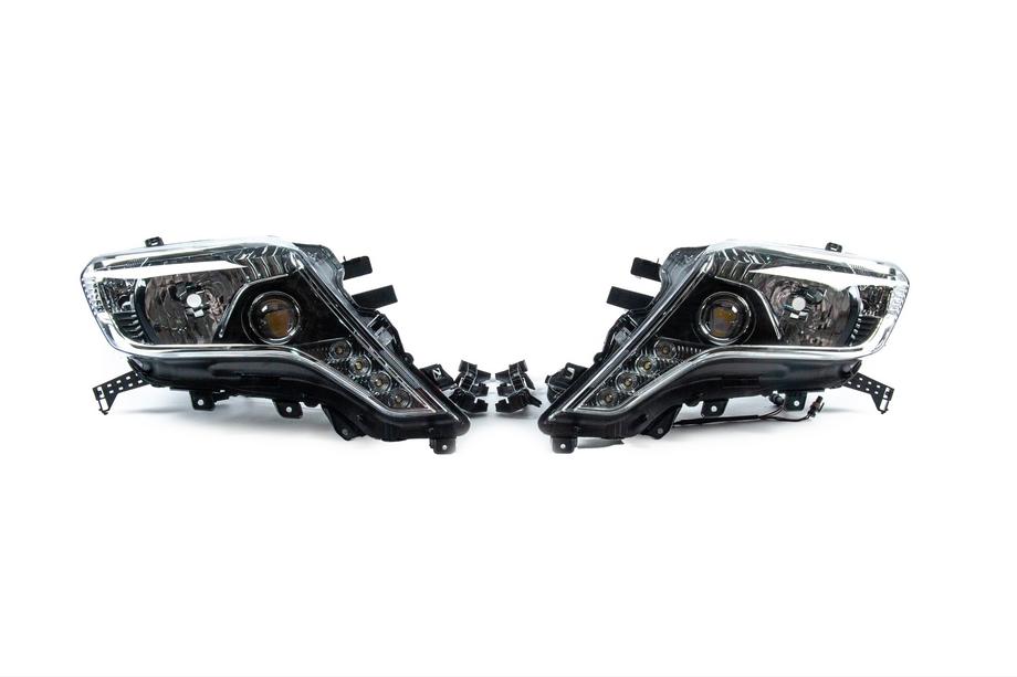 Toyota Land Cruiser Prado 150 2009–2023 Sprednji LED žarometi (2013-2017, 2 kos) z AFR prilagoditvijo Fotografija 10