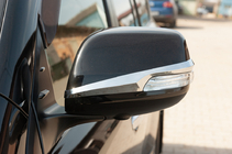 Toyota Land Cruiser Prado 150 2009–2023 Kromirani trakovi za ogledala (2 kos) fotografija 8