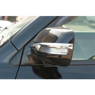 Kromirani trakovi za ogledala (2 kos) Toyota Land Cruiser Prado 150 2009–2023 fotografija 2