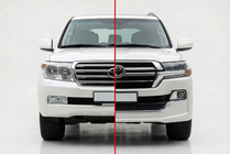 Toyota Land Cruiser 200 2007–2021 Facelift komplet iz LC200 2008-2015 na 2019 Executive fotografija 1