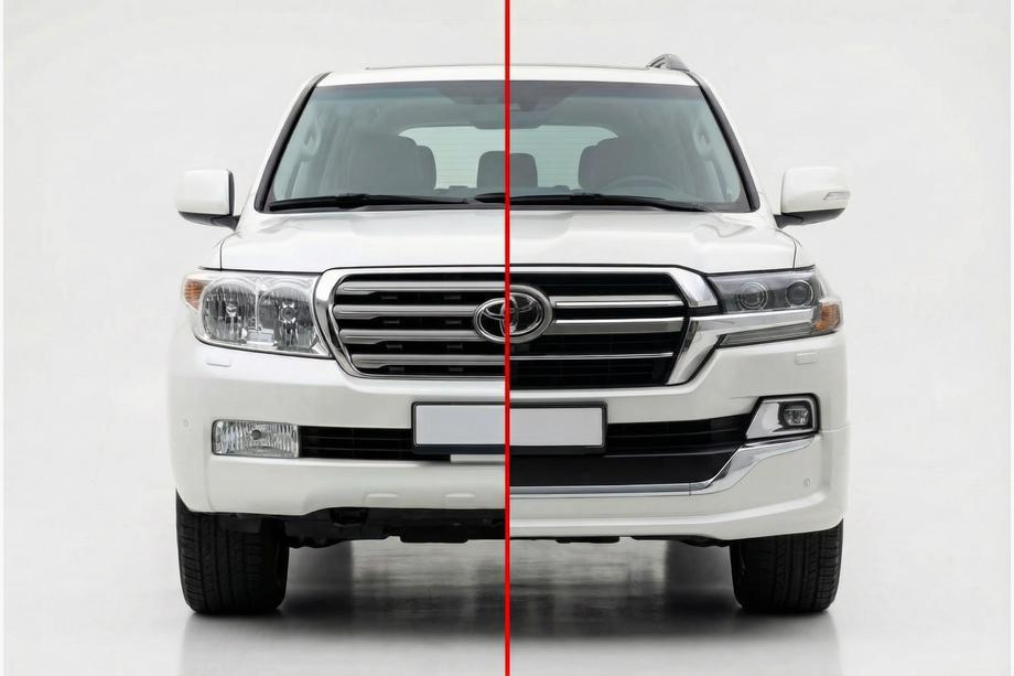Toyota Land Cruiser 200 2007–2021 Facelift komplet iz LC200 2008-2015 na 2019 Executive Image