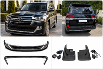 Toyota Land Cruiser 200 2007–2021 Komplet body kita 2016-2021 (Executive 2019) Bela barva fotografija 1