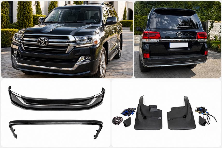 Toyota Land Cruiser 200 2007–2021 Komplet body kita 2016-2021 (Executive 2019) Bela barva Image