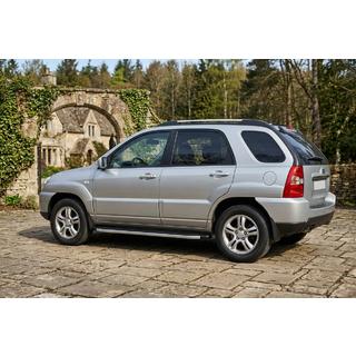 Stranske stopnice Fullmond (2 kos, aluminij) Kia Sportage 2004–2010 fotografija 1