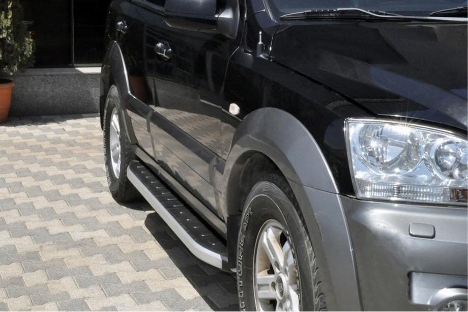 Kia Sorento I BL 2002–2009 Stranske stopnice Fullmond (2 kos, aluminij) Image