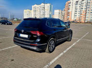 Volkswagen Tiguan 2016–2023 Okrasna letev za zadnji odbijač (Carmos, nerjavno jeklo) fotografija 3