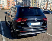 Volkswagen Tiguan 2016–2023 Okrasna letev za zadnji odbijač (Carmos, nerjavno jeklo) fotografija 2