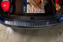 Volkswagen Tiguan 2016–2023 Okrasna letev za zadnji odbijač (Carmos, nerjavno jeklo) fotografija 7
