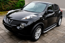 Nissan Juke 2010–2019 Stranske stopnice Fullmond (2 kos, aluminij) fotografija 1