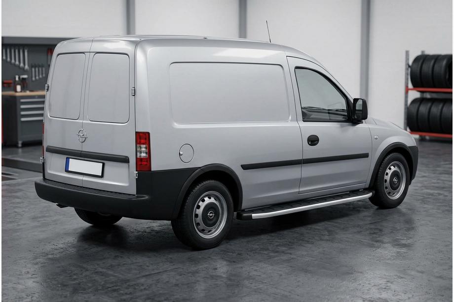 Opel Combo 2002–2012 Stranske stopnice Fullmond (2 kos, aluminij) Image