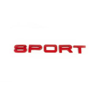 Napis Sport (rdeč) Range Rover Sport 2005–2013 fotografija 2