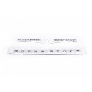 Komplet emblemov Supersport (3 kos) fotografija 2
