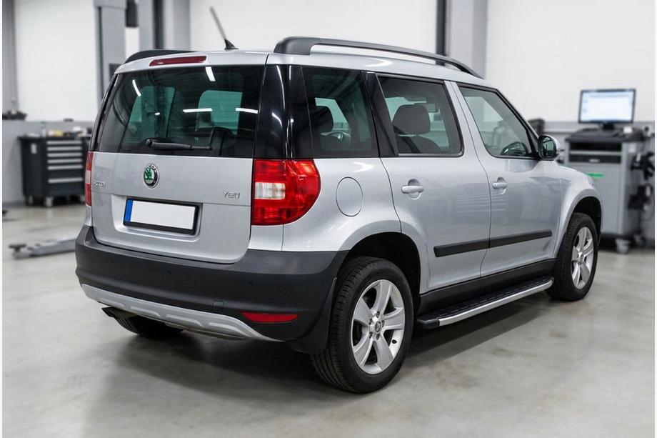 Skoda Yeti 2009–2017 Stranski pragovi Fullmond (2 kosa, aluminij) Image