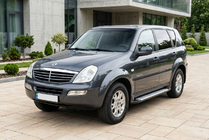 SsangYong Rexton I 2001–2017 Stranske stopnice Allmond Grey (2 kosa, aluminij) fotografija 1