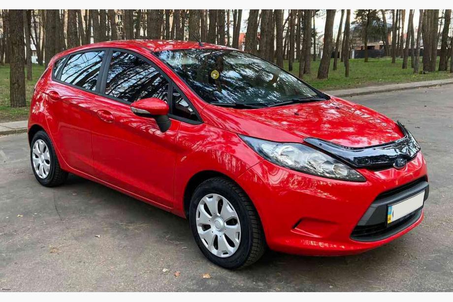 Ford Fiesta 2008–2017 Deflektor za pokrov motorja 2008-2013 (EuroCap) Fotografija 5