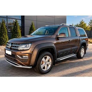 Stranske stopnice Allmond Grey (2 kos, aluminij) Volkswagen Amarok 2010–2022 fotografija 2