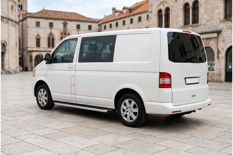 Volkswagen T5 Multivan 2003–2010 Stranske stopnice Fullmond (2 kos, aluminij) Dolga medosna razdalja Image