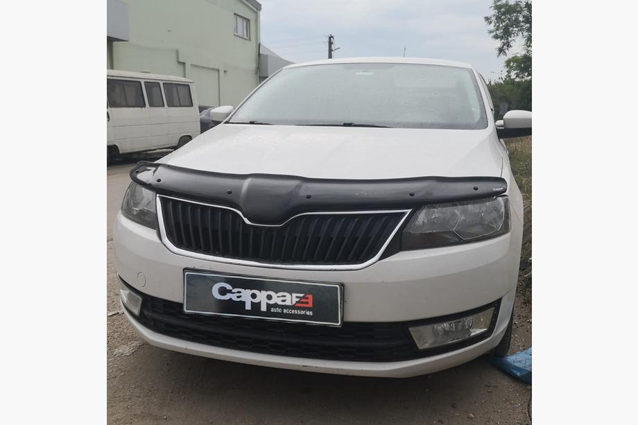 Skoda Rapid 2012–2019 Deflektor pokrova motorja (EuroCap) Image