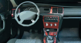 Opel Vectra B 1995–2002 Okrasne obloge armaturne plošče v imitaciji lesa (AKCIJA) fotografija 2
