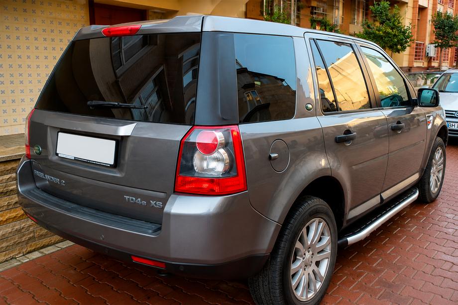 Land Rover Freelander II 2006–2014 Stranske stopnice Fullmond (2 kos, aluminij) Image