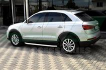 Audi Q3 2011–2019 Bočne stopnice Fullmond (2 kos, aluminij) fotografija 2