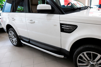 Range Rover Sport 2005–2013 Stranske stopnice Fullmond (2 kos, aluminij) fotografija 1