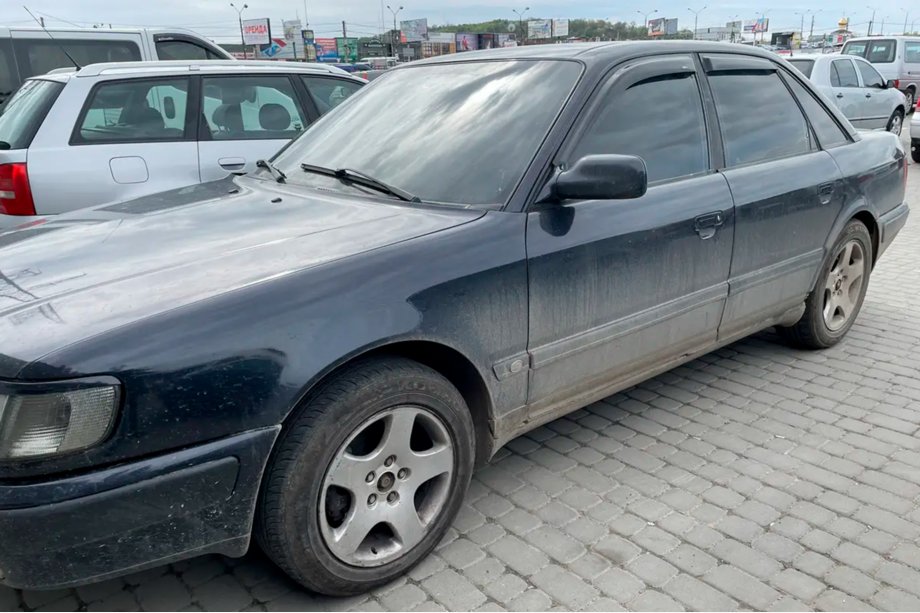 Audi 100 C4 1990–1994 Deflektorji oken Sedan (4 kos, HIC) Image
