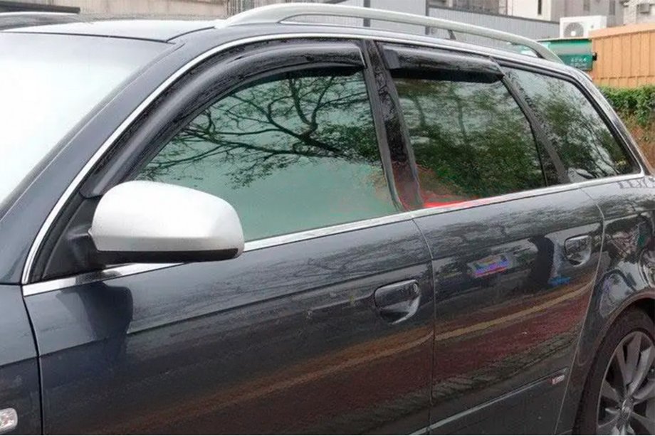 Audi A4 B7 2004–2008 Vetrni deflektorji oken (Avant, 4 kos, HIC) Image