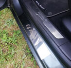 Citroen C-4 Picasso 2013–2022 Obloge pragov Carmos (4-delni komplet, inox) fotografija 3