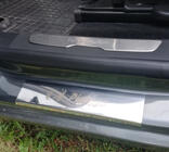 Citroen C-4 Picasso 2013–2022 Obloge pragov Carmos (4-delni komplet, inox) fotografija 4