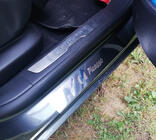 Citroen C-4 Picasso 2013–2022 Obloge pragov Carmos (4-delni komplet, inox) fotografija 5