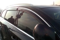Audi Q7 2005–2015 Vetrni deflektorji oken s kromirano letvijo (4 kosi, HIC) fotografija 3