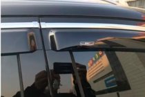 Audi Q7 2005–2015 Vetrni deflektorji oken s kromirano letvijo (4 kosi, HIC) fotografija 8