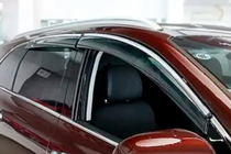 Audi Q7 2015–2026 Vetrni deflektorji oken s kromirano letvijo (4 kosi, HIC) fotografija 4