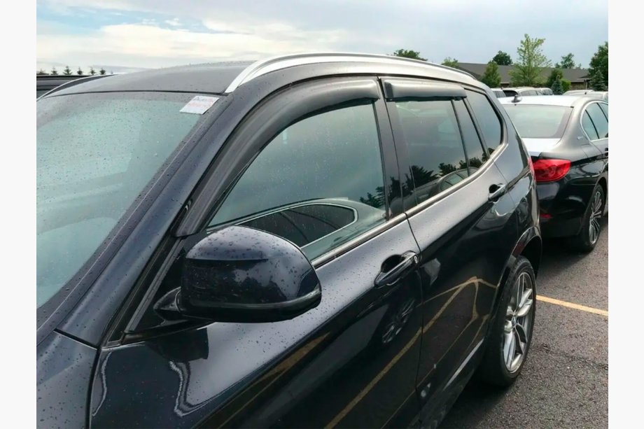 BMW X3 F25 2011–2018 Deflektorji oken (4 kosi, HIC) Image
