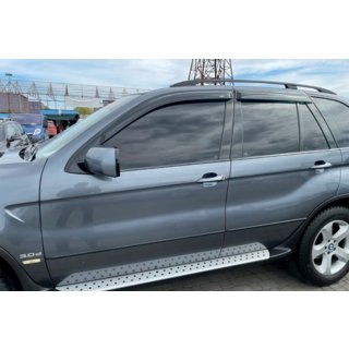 Deflektorji oken (4 kosi, HIC) BMW X5 E53 1999–2006 fotografija 2