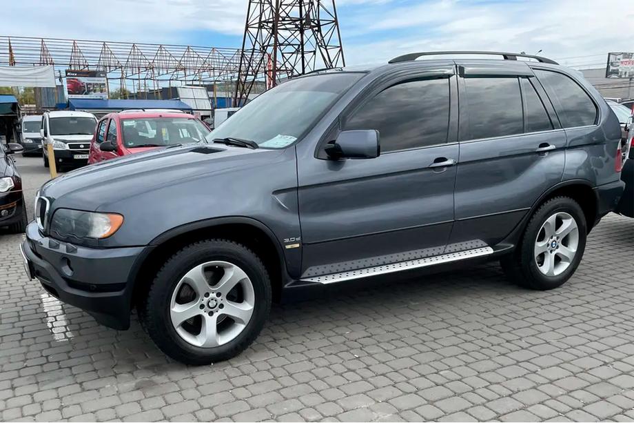 BMW X5 E53 1999–2006 Deflektorji oken (4 kosi, HIC) Fotografija 1
