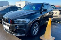 BMW X5 F15 2013–2018 Vetrni deflektorji oken s kromirano letvijo (4 kosi, HIC) fotografija 7