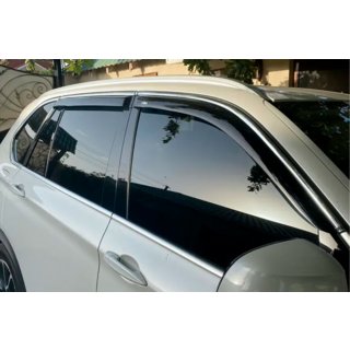 Vetrni deflektorji oken s kromirano letvijo (4 kosi, HIC) BMW X5 F15 2013–2018 fotografija 1